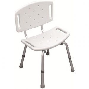 Silla de ducha con respaldo BA 302 - Deltamed