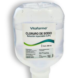 Cloruro de sodio - Suero fisiológico 0,9% 250ml Vitafarma