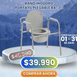 Baño inodoro portátil plegable BA-313