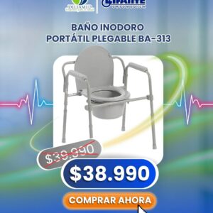 Baño inodoro portátil plegable BA-313