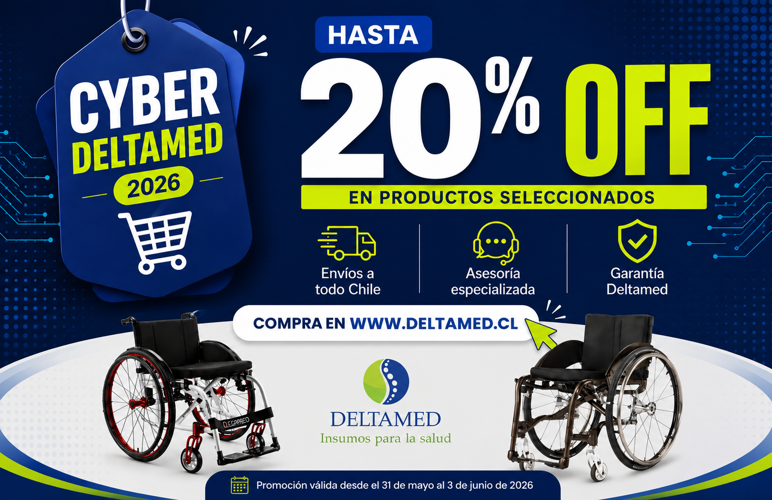 20% descuento en sillas