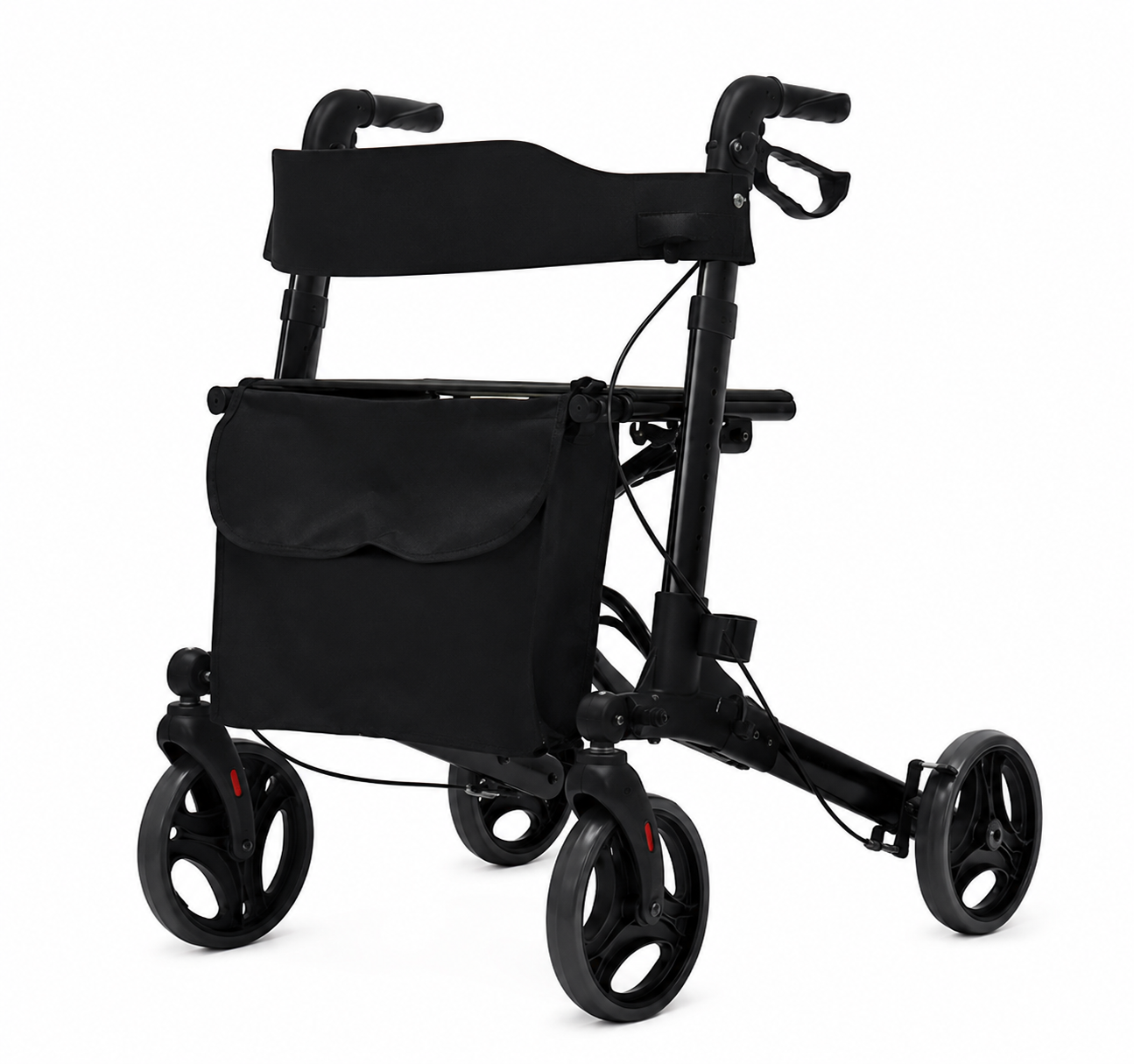 Andador de aluminio 4 ruedas RO532