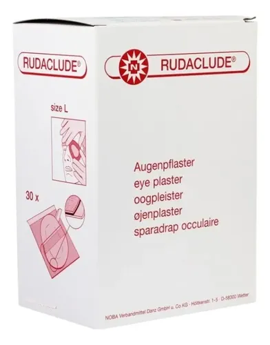 Parche ocular estéril Rudaclude caja 30 unidades